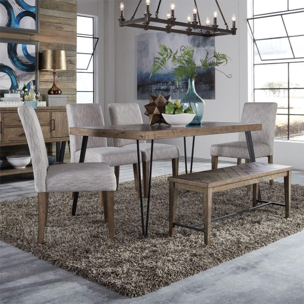 Liberty Furniture - Horizons 6 Piece Rectangular Table Set - 42-CD-6RTS veiw 1