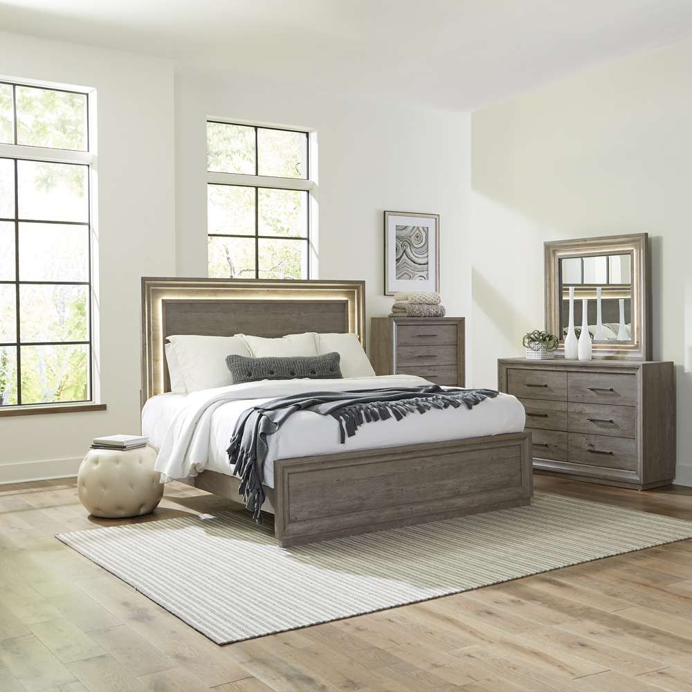 Liberty Furniture - Horizons Queen Panel Bed, Dresser & Mirror, Chest - 272-BR-QPBDMC veiw 1