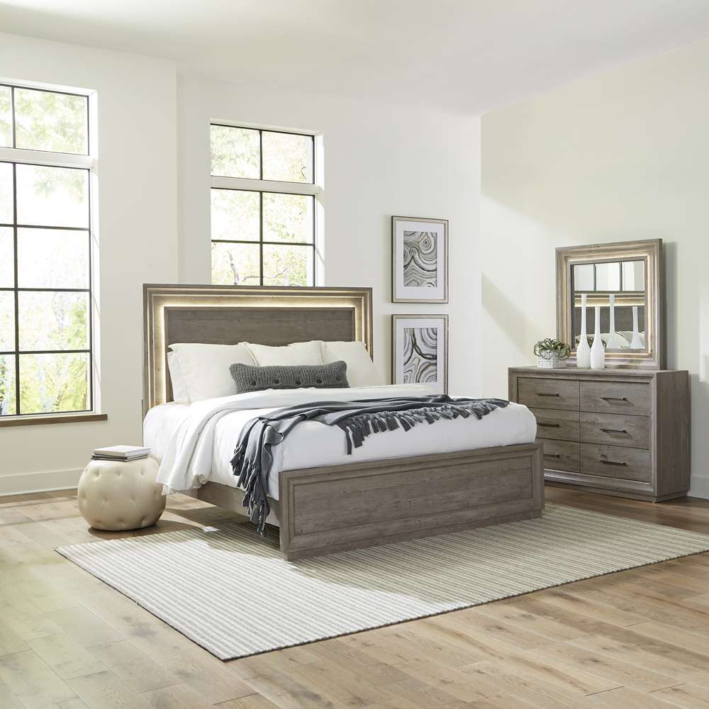 Liberty Furniture - Horizons Queen Panel Bed, Dresser & Mirror - 272-BR-QPBDM veiw 1