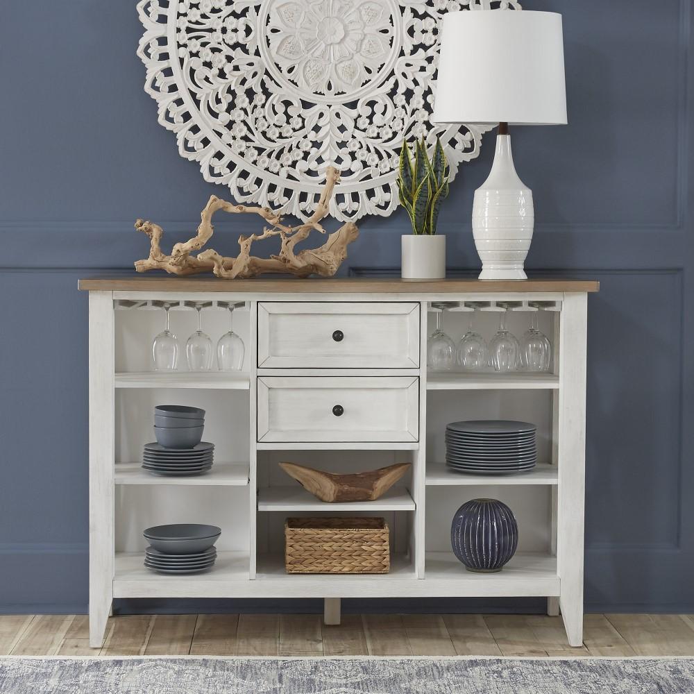 Liberty Furniture - Lakeshore Server- White - 519WH-SR5640 veiw 1