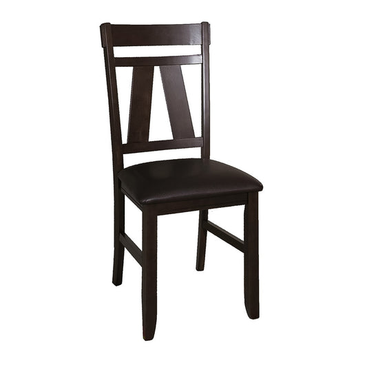 Liberty Furniture - Lawson Splat Back Side Chair in Light & Dark Espresso - 116-C2501S veiw 2