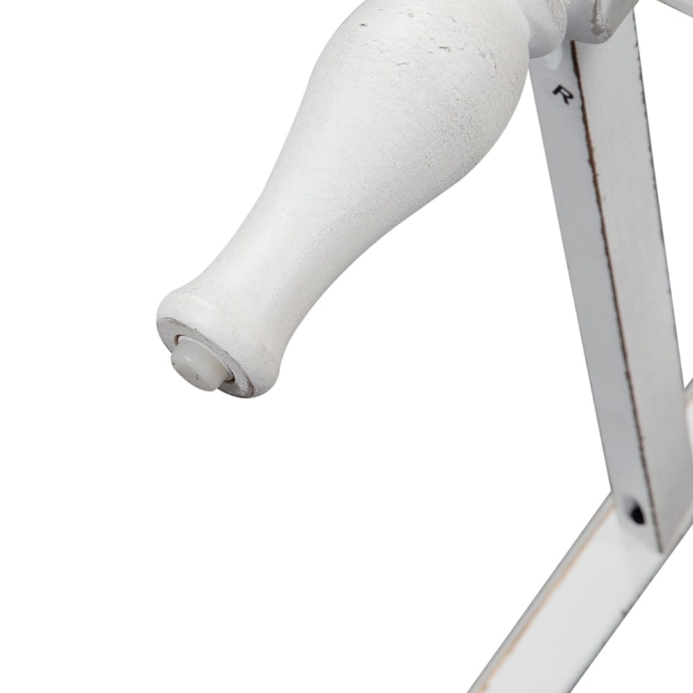 Liberty Furniture - Magnolia Manor Ladder Back Counter Chair in Antique White & Weathered Bark - 244-B200024 veiw 9