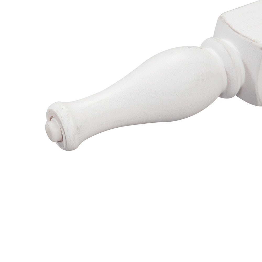 Liberty Furniture - Magnolia Manor Spindle Back Counter Chair in Antique White & Weathered Bark - 244-B400024 veiw 9