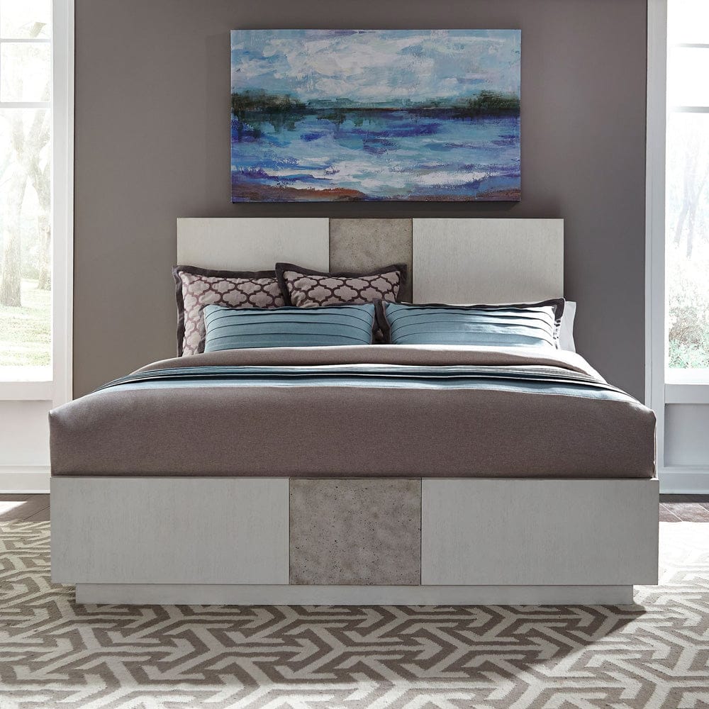 Liberty Furniture - Mirage - King California Panel Bed in White - 946-BR-CPB view 3