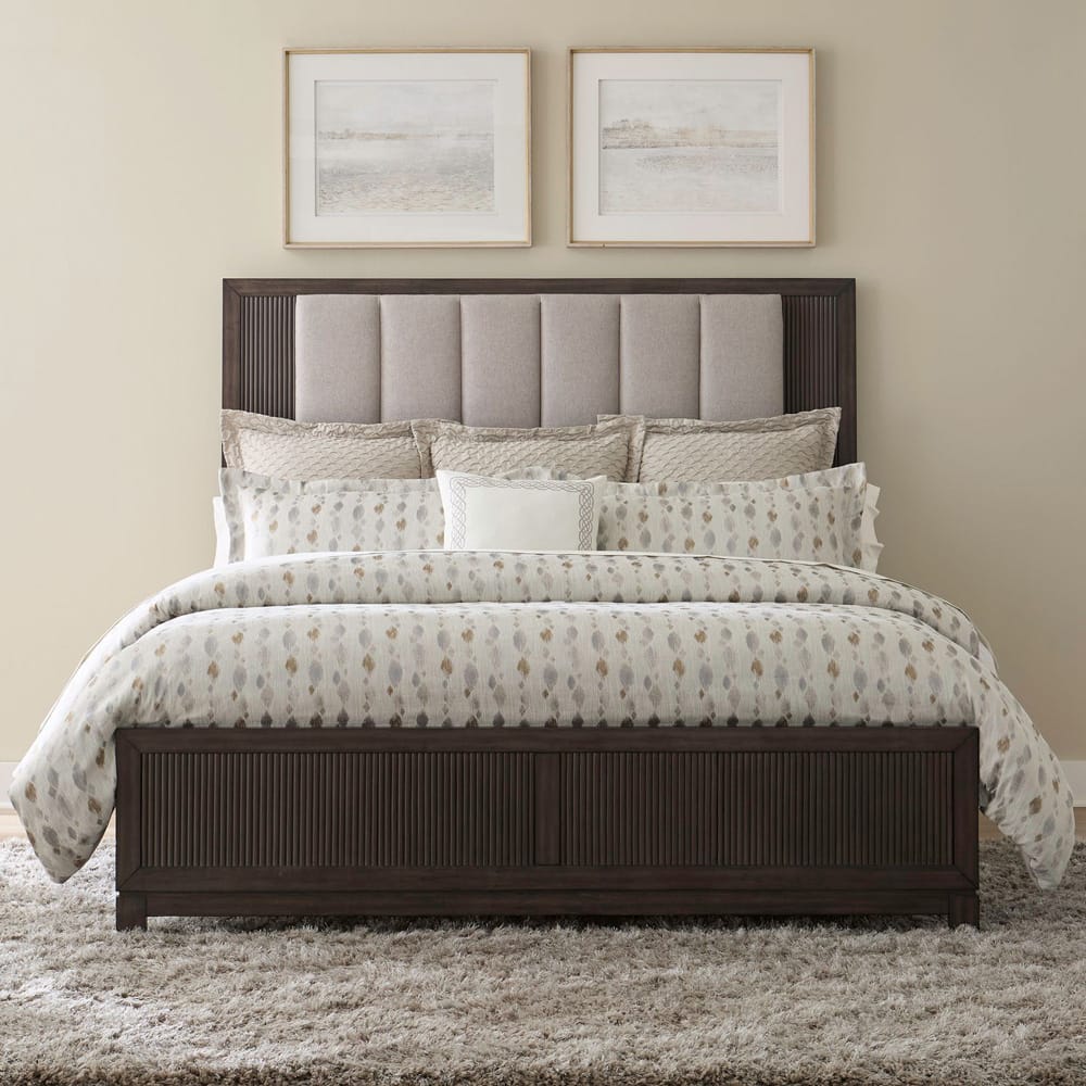 Liberty Furniture - Modern Edge Queen Uph Bed, 2 Bedside Chests - 313-BR-QUB2BSC view 5