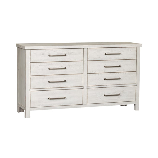 Liberty Furniture - Modern Farmhouse 8 Drawer Dresser - 406W-BR31 veiw 2