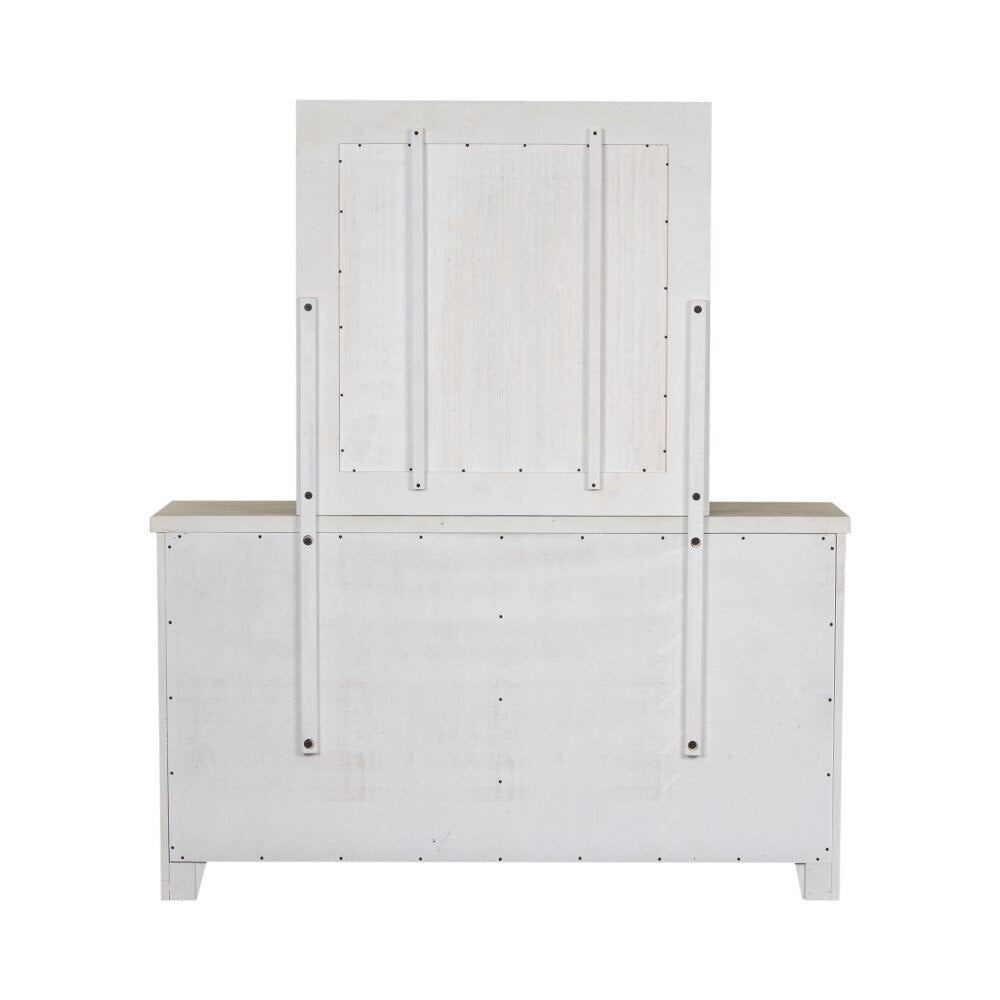 Liberty Furniture - Modern Farmhouse Dresser & Mirror - 406W-BR-DM veiw 9