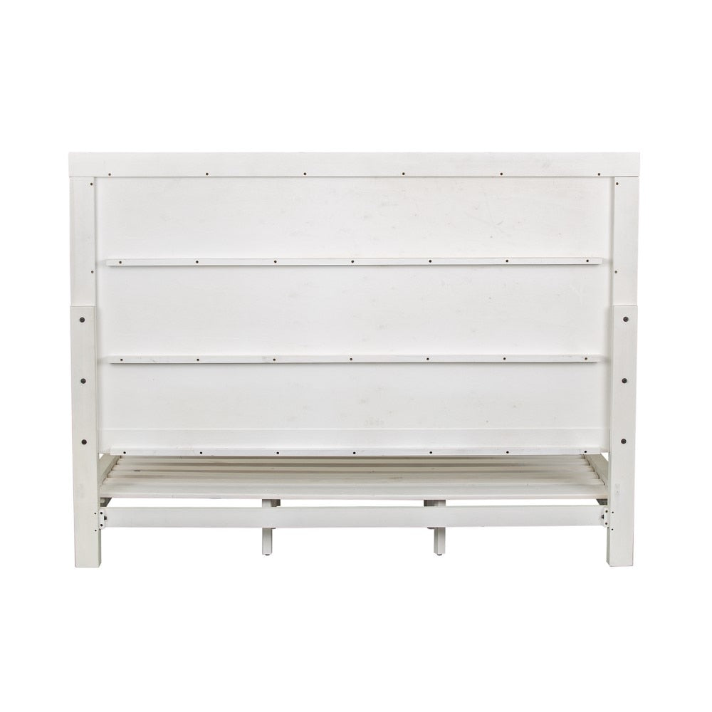 Liberty Furniture - Modern Farmhouse Queen Platform Bed - 406W-BR-QPL veiw 4