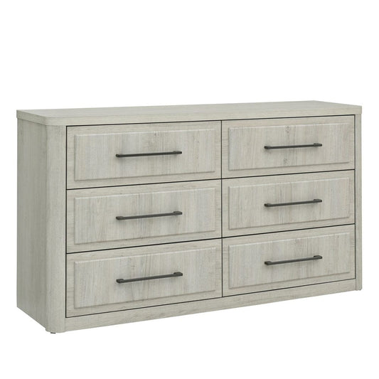 Liberty Furniture - Modern Play - 6 Drawer Dresser in White - 522-BR31 view 2