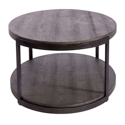 Liberty Furniture - Modern View Oval Cocktail Table - 960-OT1012B_960-OT1012T veiw 2