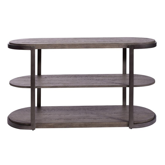 Liberty Furniture - Modern View Sofa Table in Gauntlet Gray - 60-OT1030 veiw 2