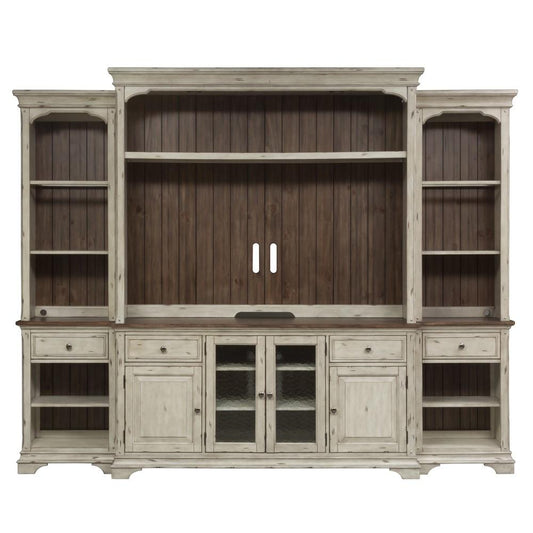 Liberty Furniture - Morgan Creek Entertainment Center with Piers - 498-ENTW-ECP veiw 2