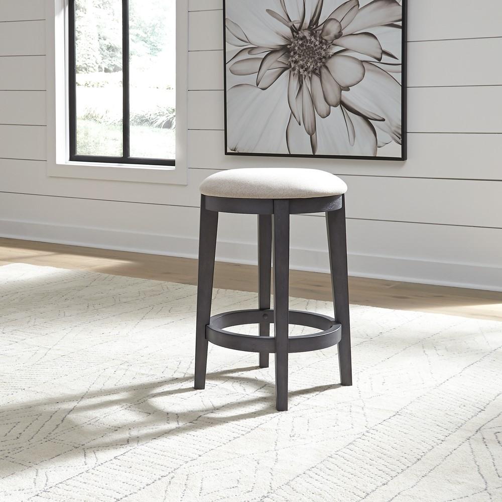 Liberty Furniture - Ocean Isle Uph Console Stool - 303G-OT9001 veiw 1