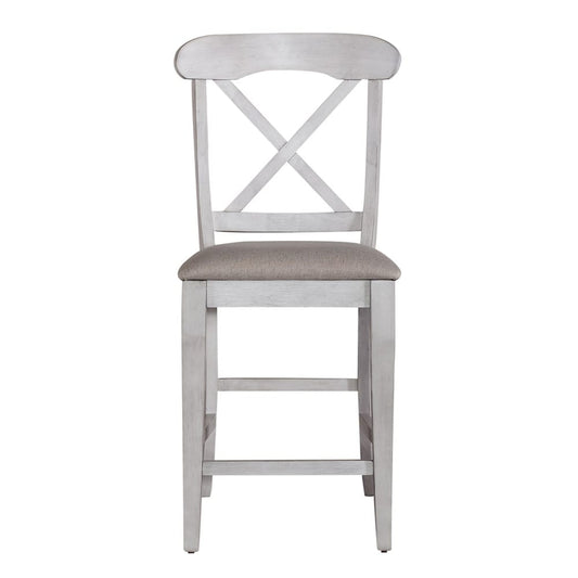 Liberty Furniture - Ocean Isle Uph X Back Counter Chair - Set of 2 - 303W-B300124-2PK view 2