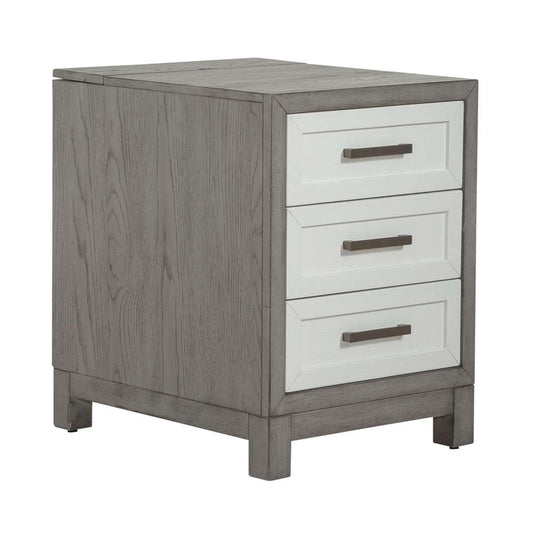 Liberty Furniture - Palmetto Heights 3 Drawer Chairside Table - 499-OT1021 veiw 2
