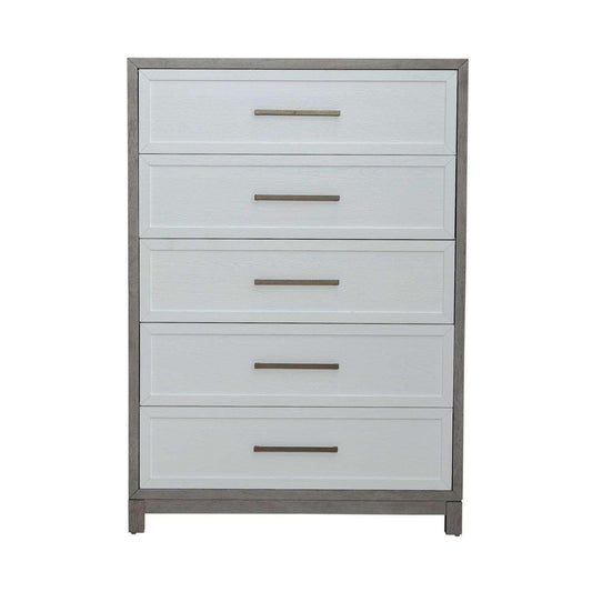 Liberty Furniture - Palmetto Heights 5 Drawer Chest - 499-BR41 veiw 2