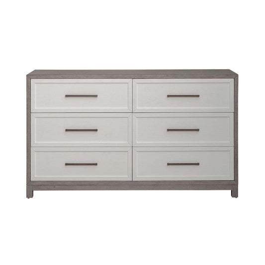 Liberty Furniture - Palmetto Heights 6 Drawer Dresser - 499-BR31 veiw 2