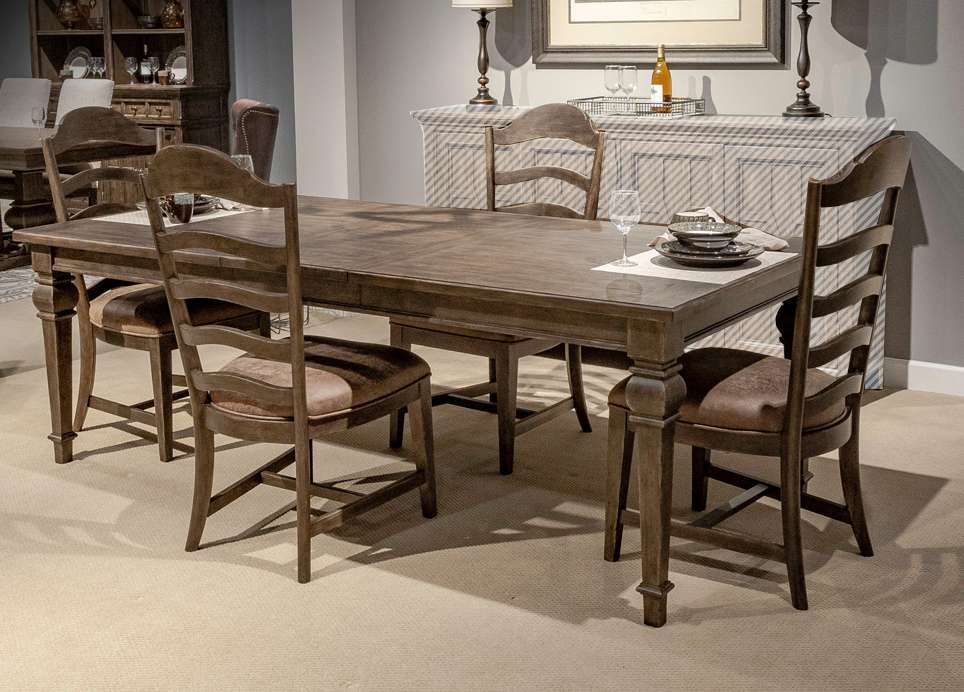 Liberty Furniture - Paradise Valley 5 Piece Rectangular Table Set - 297-DR-5RLS veiw 1