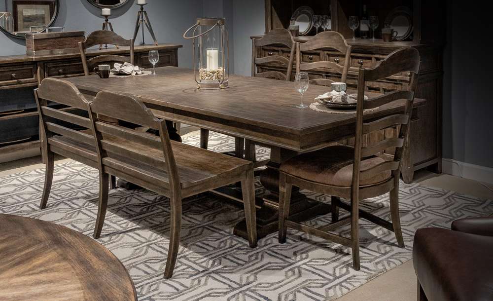 Liberty Furniture - Paradise Valley 6 Piece Trestle Table Set - 297-DR-6TRS veiw 1