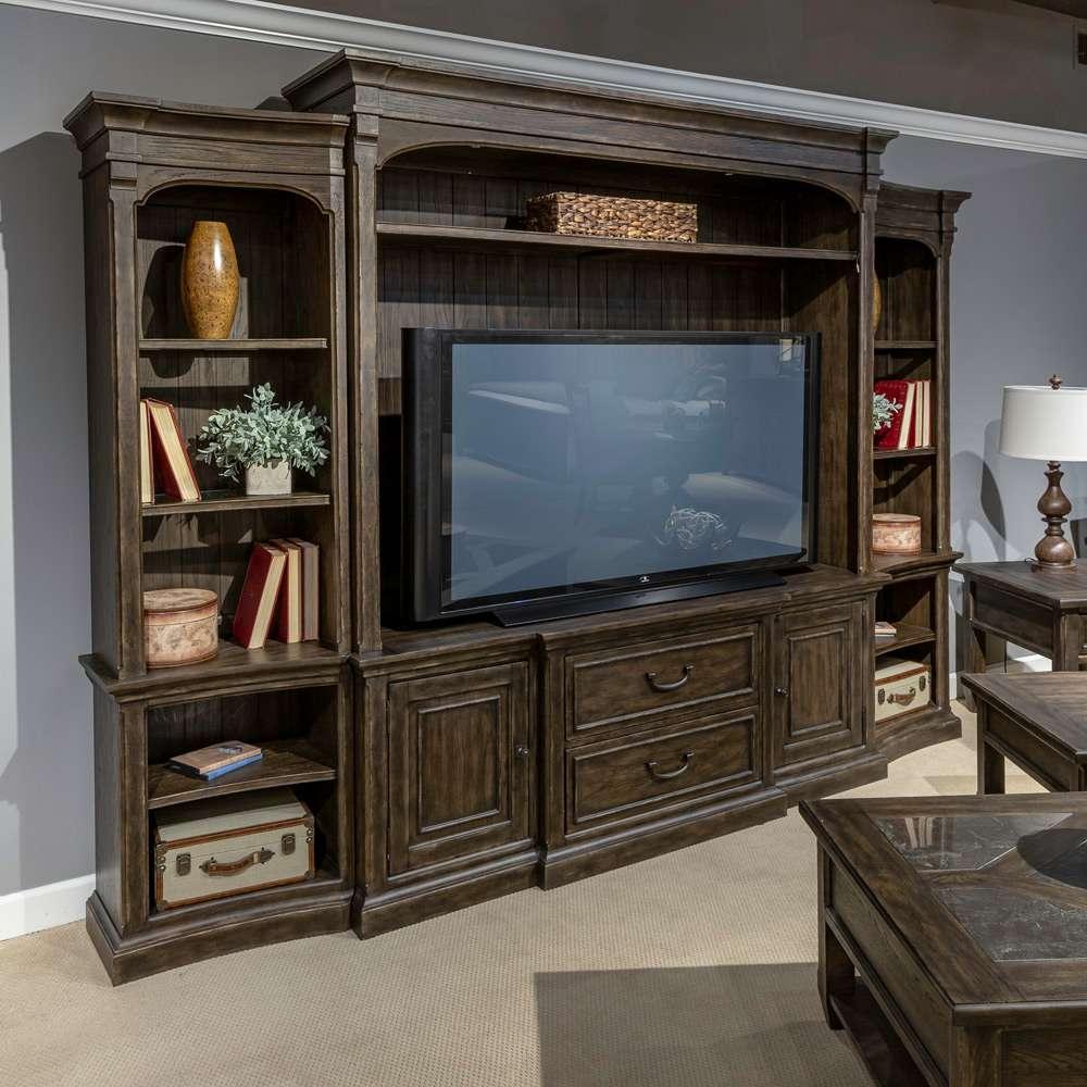 Liberty Furniture - Paradise Valley Entertainment Center with Piers - 297-ENT-ECP veiw 1