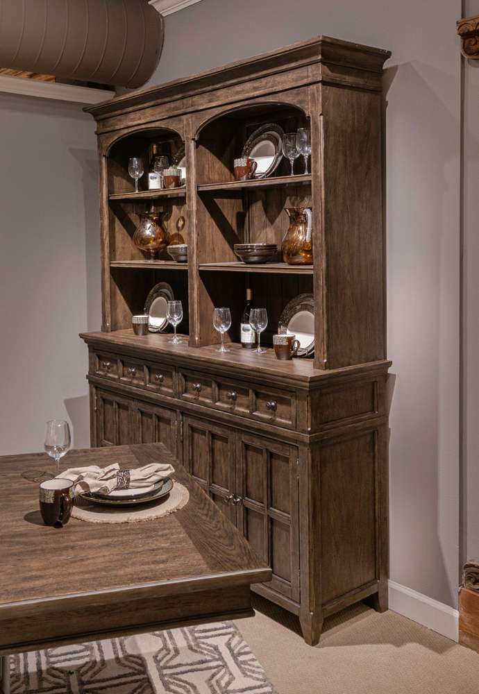 Liberty Furniture - Paradise Valley Hutch & Buffet - 297-DR-HB veiw 1