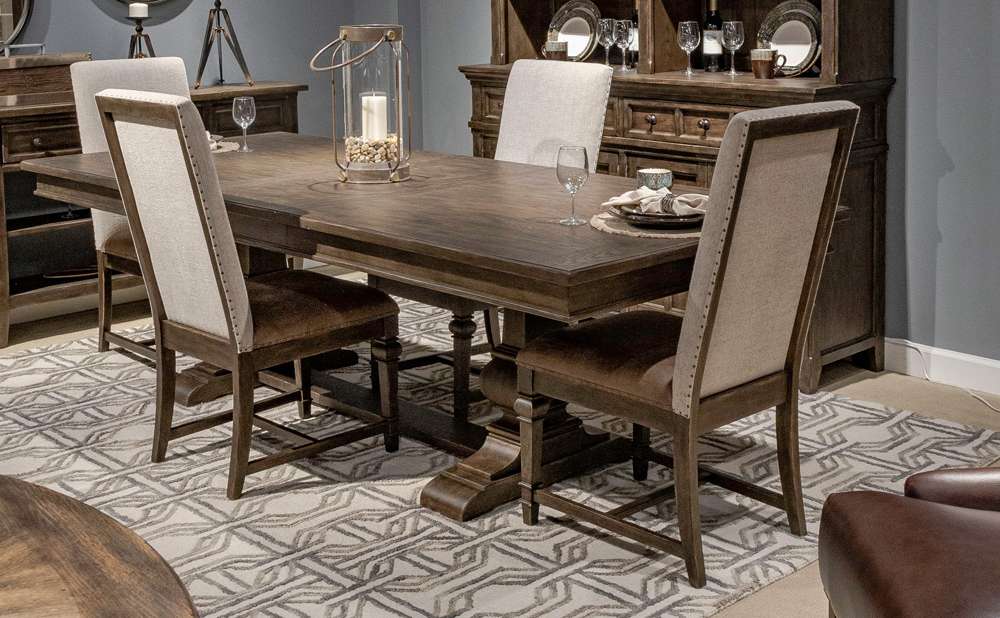 Liberty Furniture - Paradise Valley Opt 5 Piece Trestle Table Set - 297-DR-O5TRS veiw 1