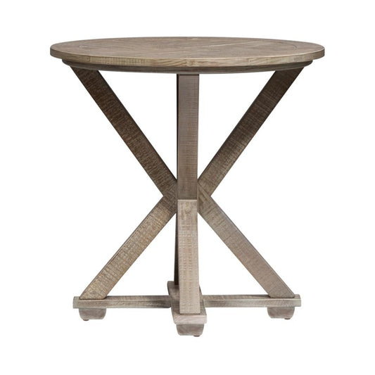 Liberty Furniture - Parkland Falls Round End Table - 172-OT1021 veiw 2