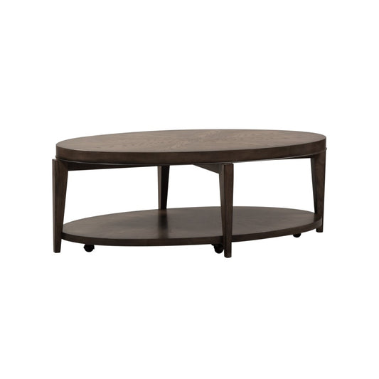 Liberty Furniture - Penton Oval Cocktail Table - 268-OT1010 veiw 2