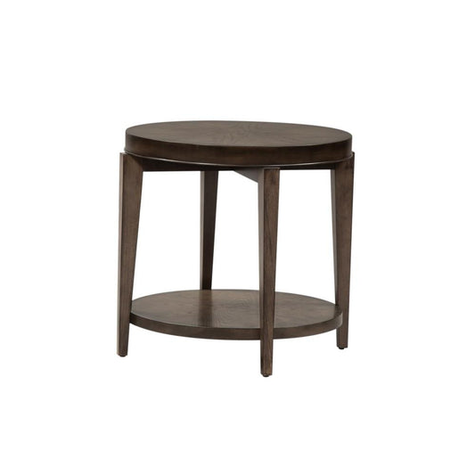 Liberty Furniture - Penton Round End Table - 268-OT1020 veiw 2