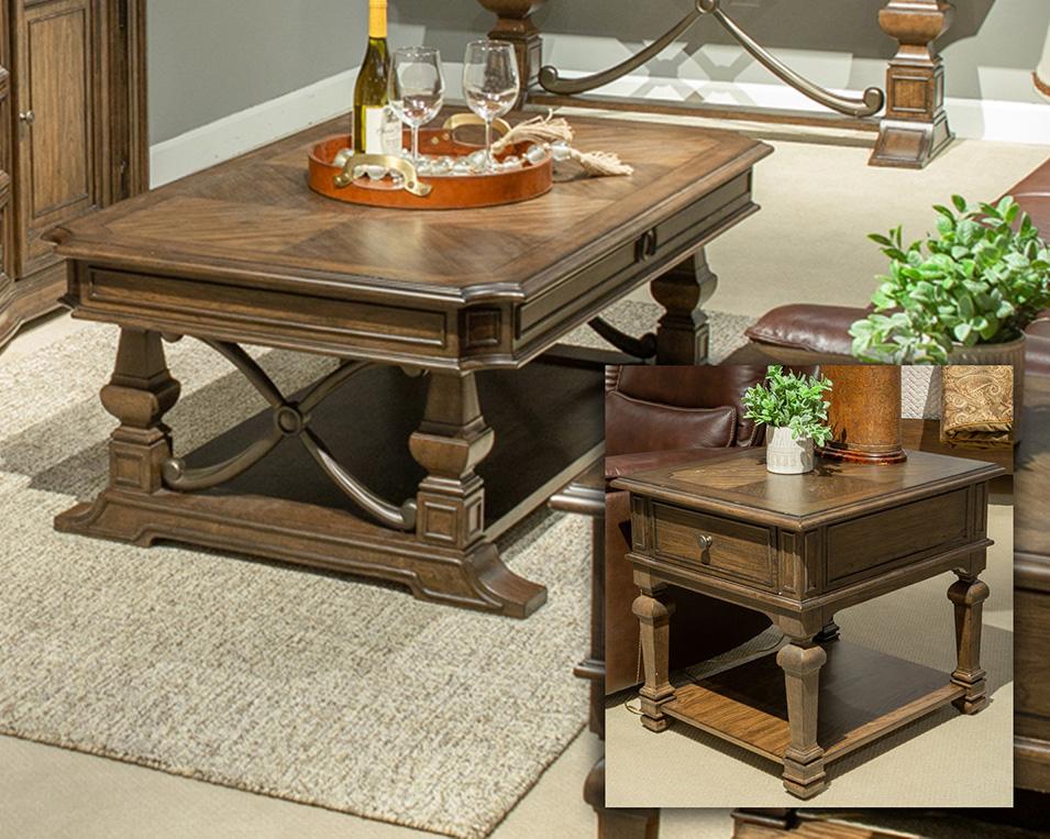 Liberty Furniture - Provence Park 3 Piece Set in Chateau Brown - 765-OT-3PCS veiw 1