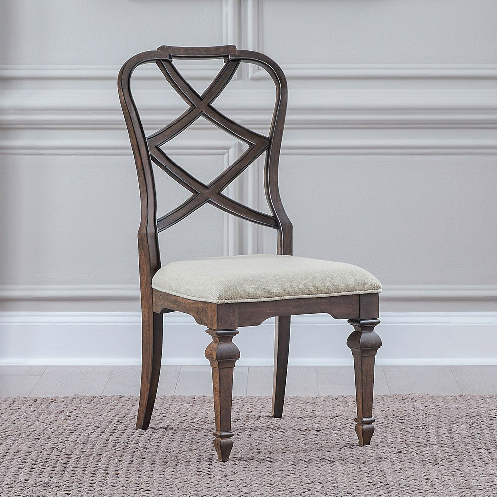Liberty Furniture - Provence Park Wood Back Side Chair - Set of 2 - 765-C2501S-2PK view 7