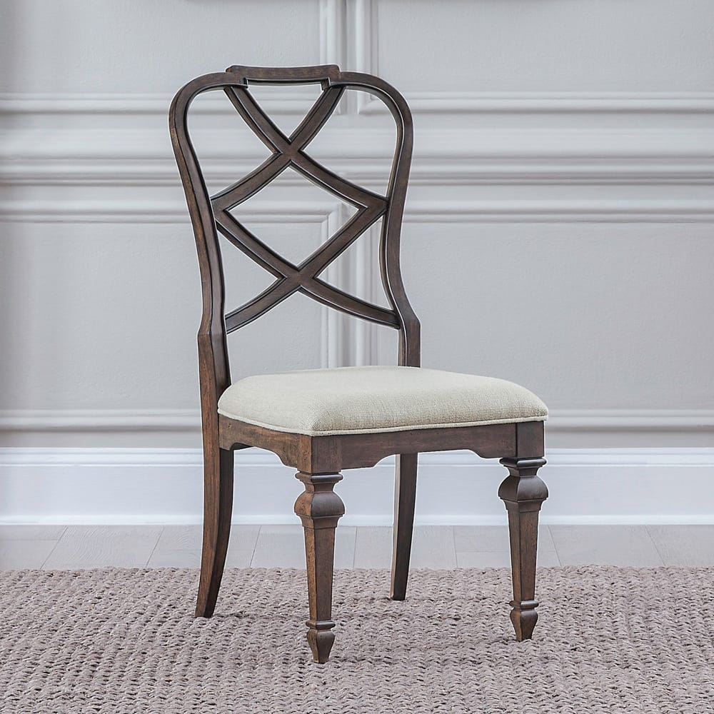 Liberty Furniture - Provence Park Wood Back Side Chair - Set of 2 - 765-C2501S-2PK view 7
