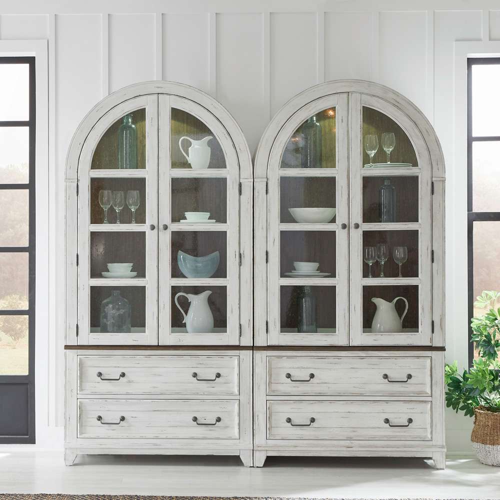 Liberty Furniture - River Place Bunching Curio Set - 237-DR-BC veiw 1