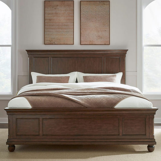 Liberty Furniture - Rustic Traditions King Panel Bed - 589-BR-KPB view 2