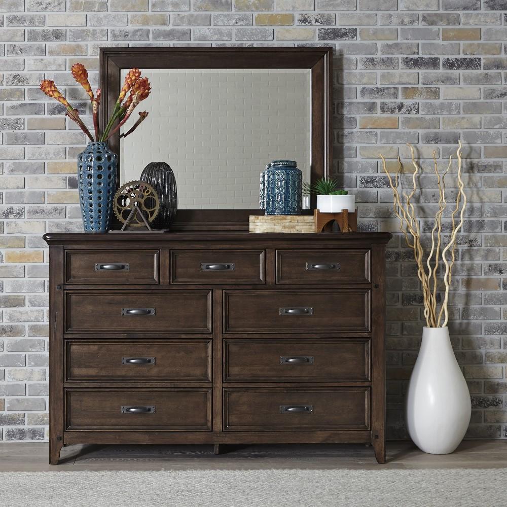 Liberty Furniture - Saddlebrook Mirror - 184-BR51 veiw 5