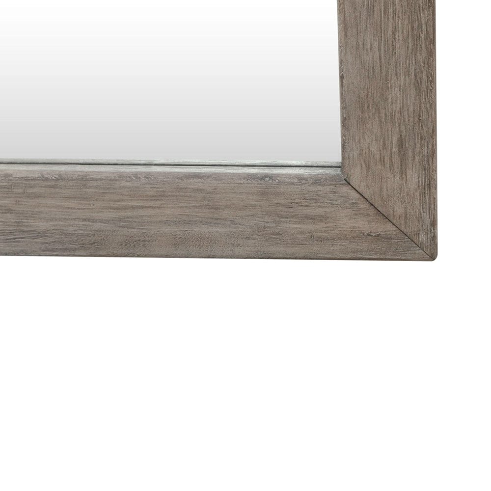 Liberty Furniture - Skyview Lodge - Landscape Mirror in Brown - 906-BR51 view 6