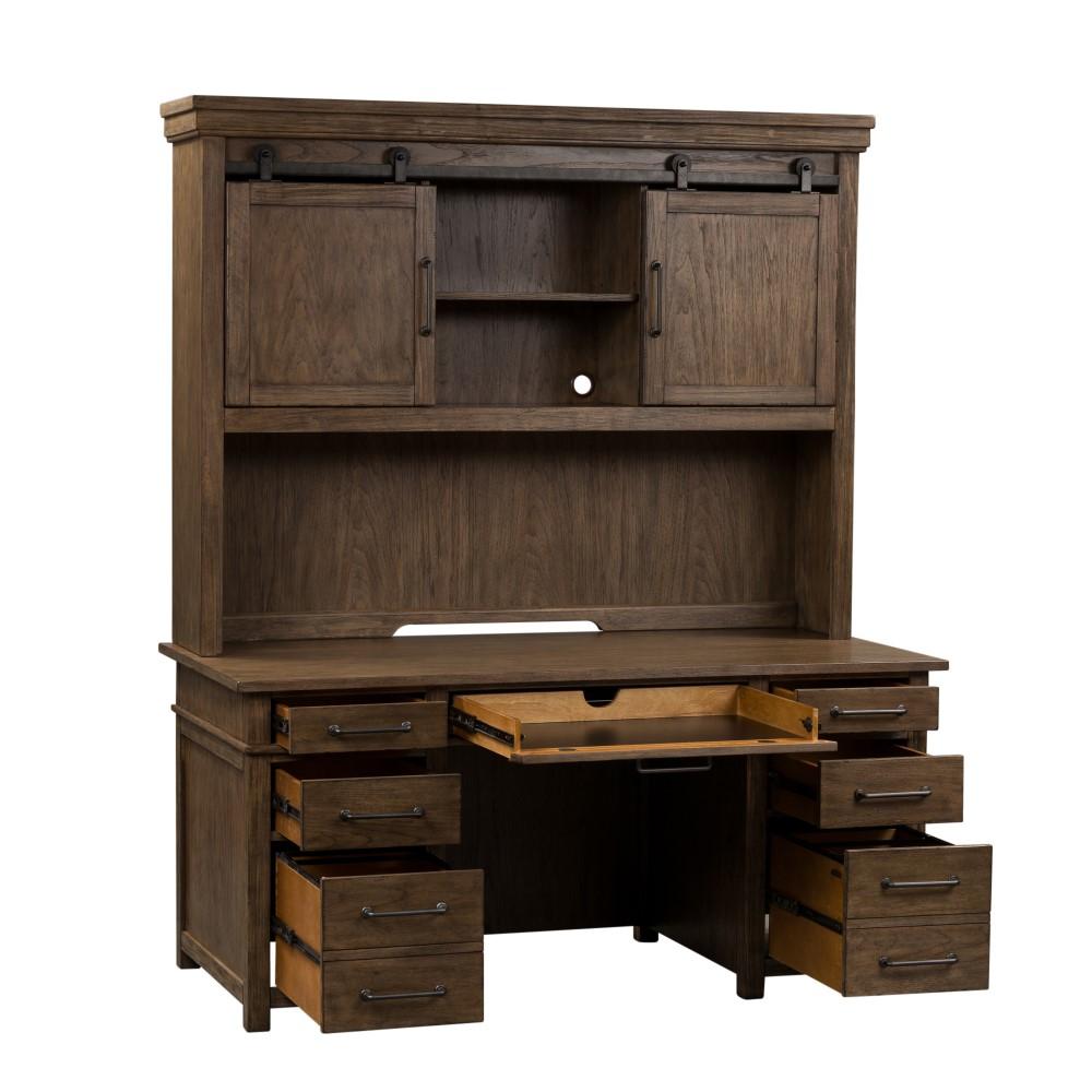 Liberty Furniture - Sonoma Road Complete Desk - 473-HO-CDS veiw 6