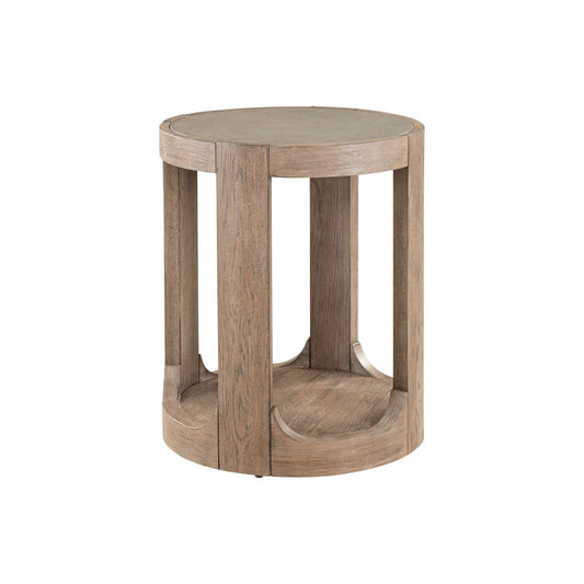 Liberty Furniture - South Bend Round Chairside Table - 306-OT1021 view 2
