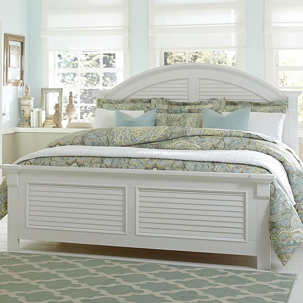Liberty Furniture - Summer House I King Panel Bed, 2 Night Stands - 607-BR-KPB2NS view 12