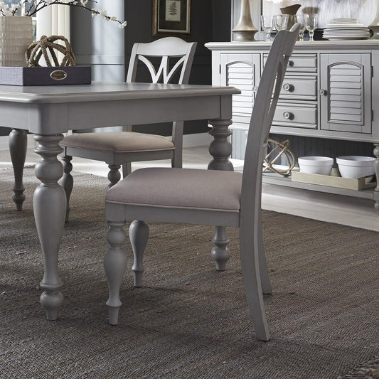 Liberty Furniture - Summer House Slat Back Side Chair (Set of 2) - 407-C9001S veiw 2