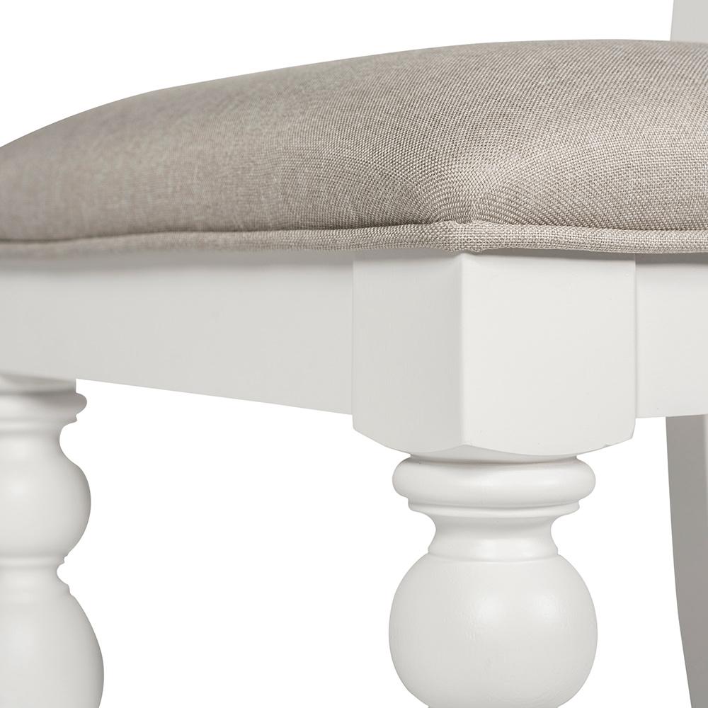 Liberty Furniture - Summer House Splat Back Side Chair in Oyster White - 607-C9001S veiw 5