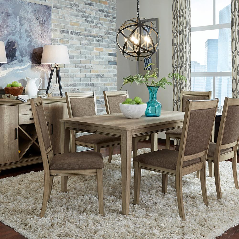 Liberty Furniture - Sun Valley Uph Side Chair in Sandstone - 439-C6501S veiw 10