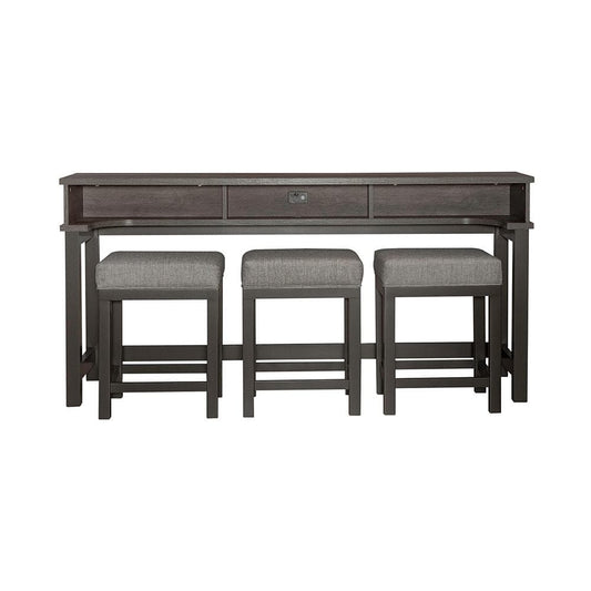Liberty Furniture - Tanners Creek 4 Piece Set in Graystone - 686-OT-4PCS veiw 2