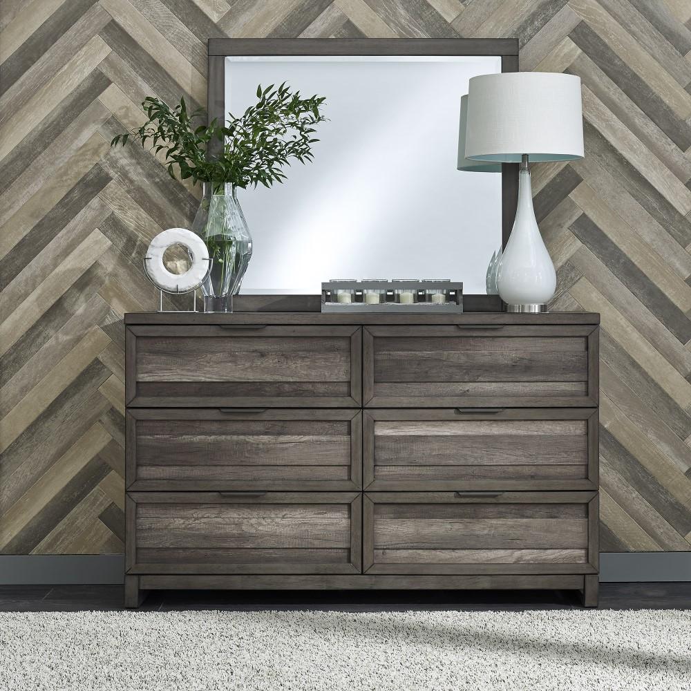 Liberty Furniture - Tanners Creek Mirror - 686-BR51 veiw 4