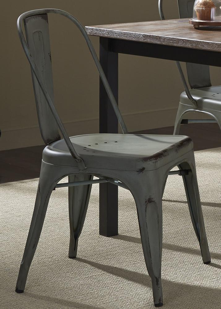 Liberty Furniture - Vintage Bow Back Side Chair - Green (Set of 2) - 179-C3505-G veiw 1