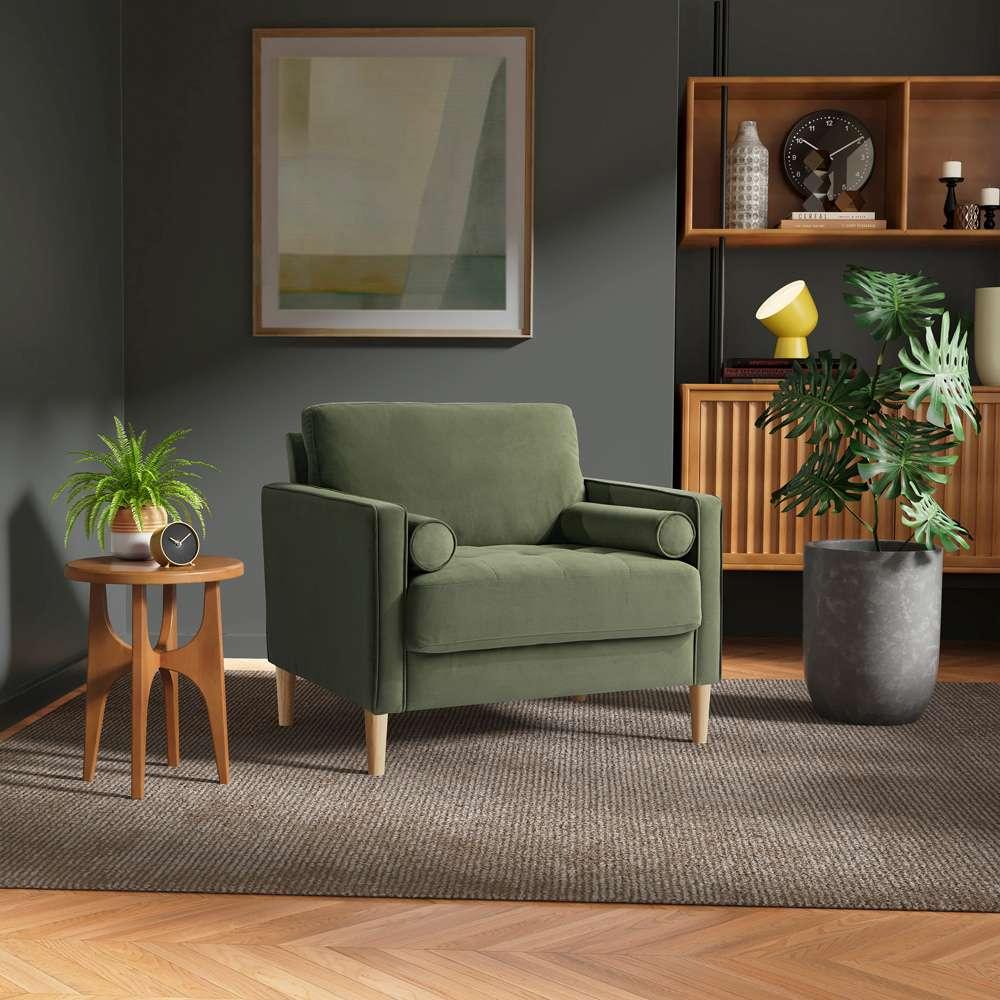 Lifestyle Solutions - Landon Chair, Olive - LKLGF2SP1OLV-C veiw 8