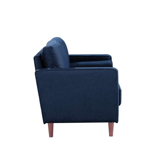 Lifestyle Solutions - Landon Loveseat, Navy - LKLGF2SP2GU3051 veiw 2