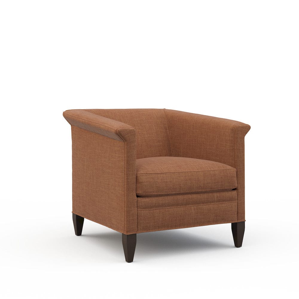 Lillian August - Ace Chair in Crystal-Orange - LA3143C-Crystal-Orange view 1