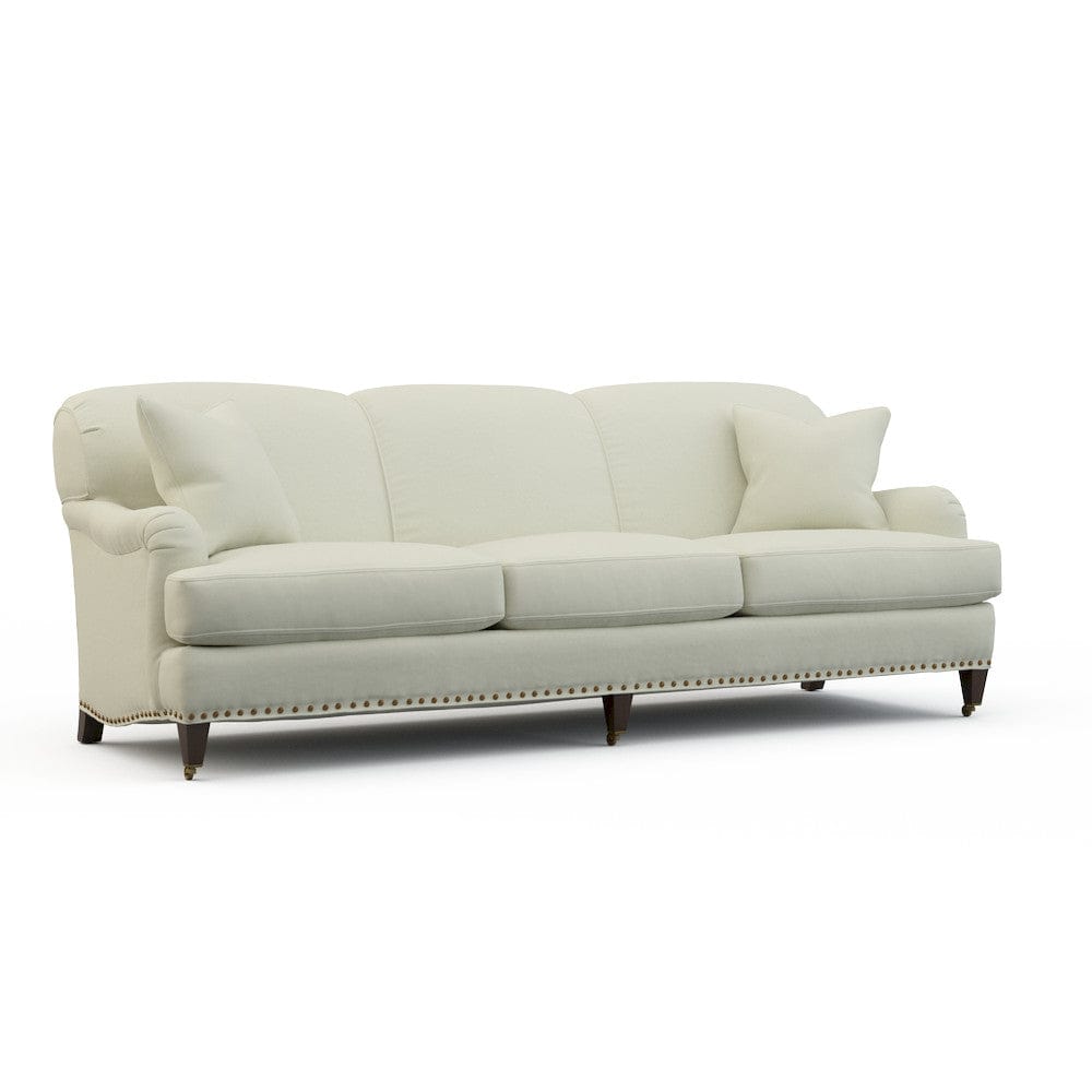 Lillian August - Albert Park Demi Mid Sofa in Heather-White - LA7128M-Heather-White view 1
