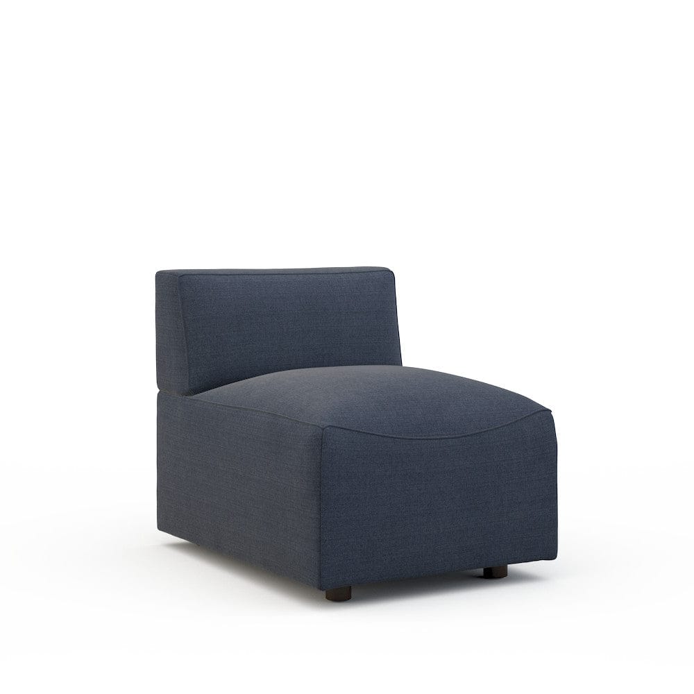 Lillian August - Austin Armless Chair in Cristo-Blue - LA9212AC-Cristo-Blue view 1
